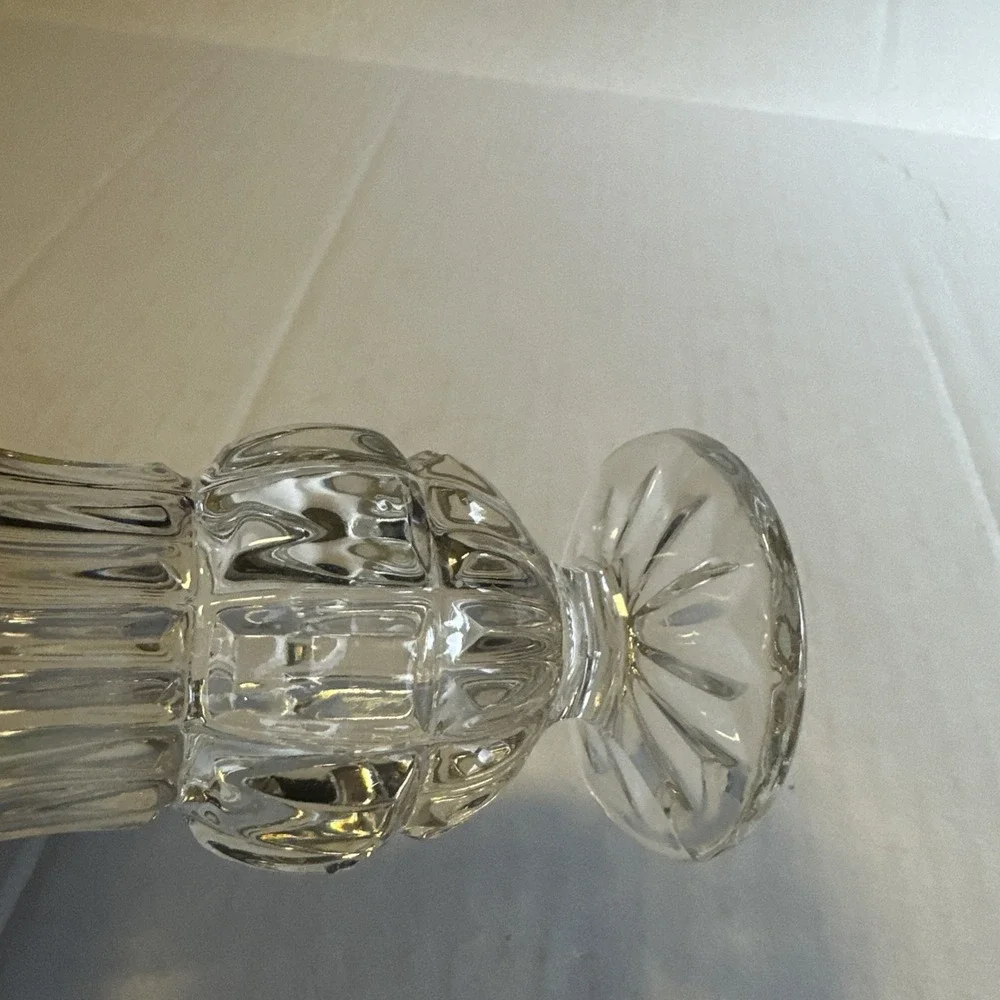 Vintage Fairfield 24% Lead, Crystal Pedestal Vase/Bud Vase, 1965 to 1990